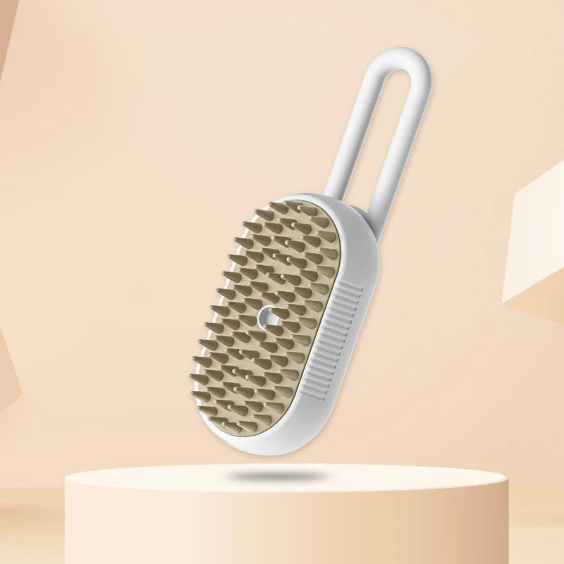 3 in 1 Steamy Pet Dog Brush Cat Steam Brush Electric Spray Cat Hair Brush Comb Massage Pet Grooming Tool Loose Hair Supplies